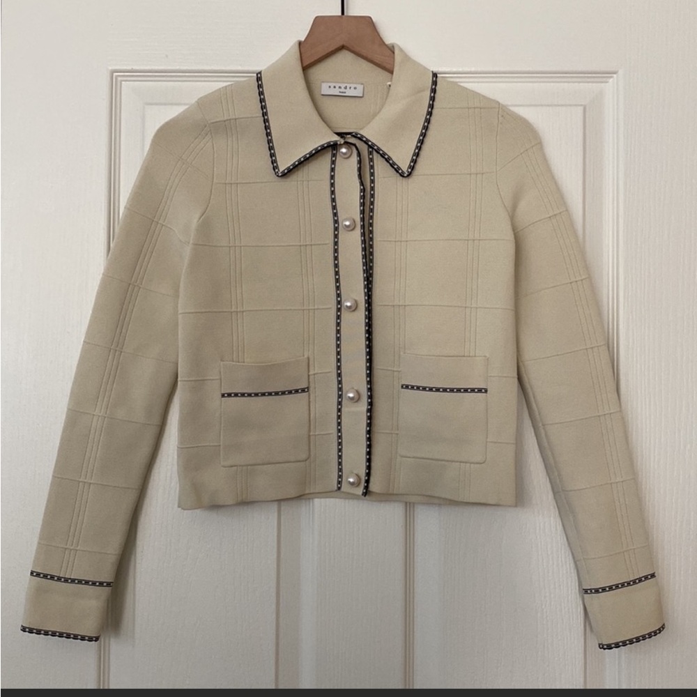 Gorgeous Sandro cardigan NWOT. Sz 1.
